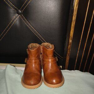 Wonder nation  leather  toddlerboots for girls